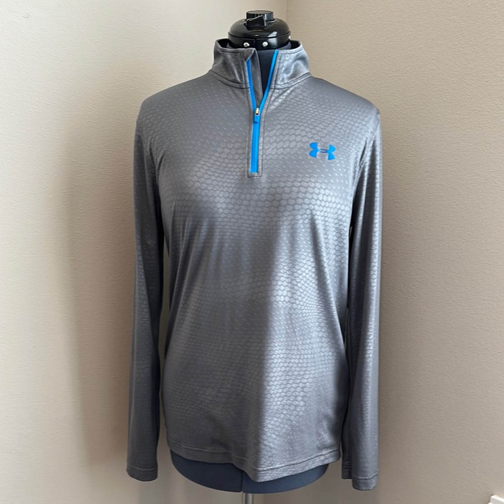 Under Armour Gray Blue Lightweight Shirt
